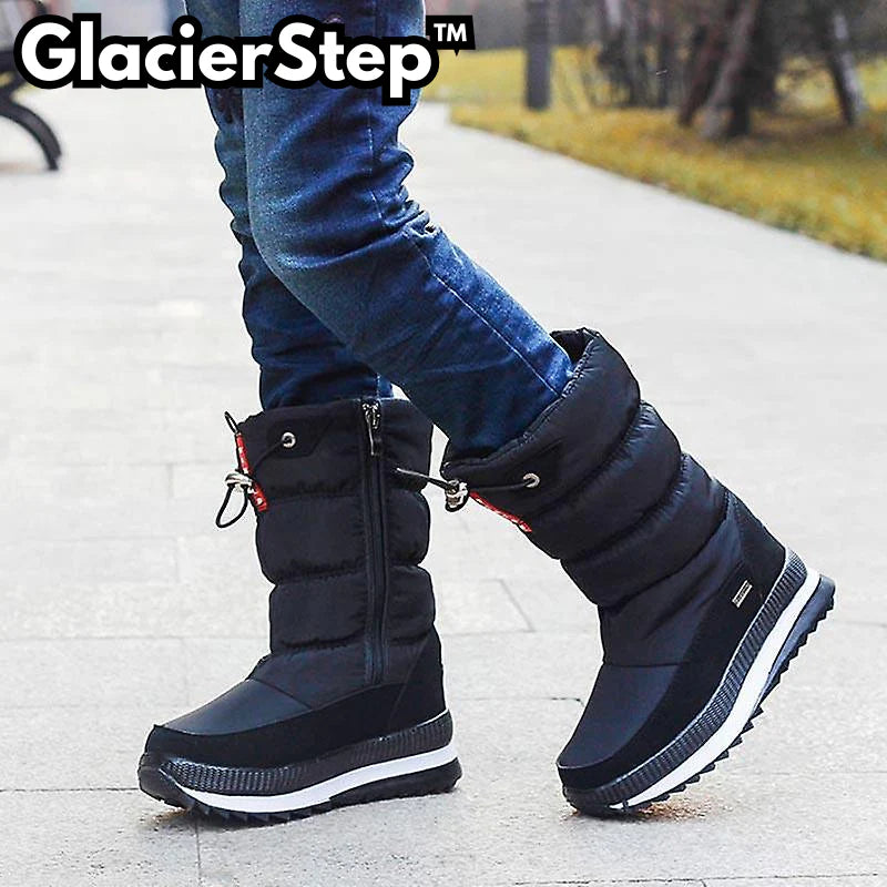 GlacierStep™ – Rutschfeste Schneestiefel für den Winter | 50% Rabatt