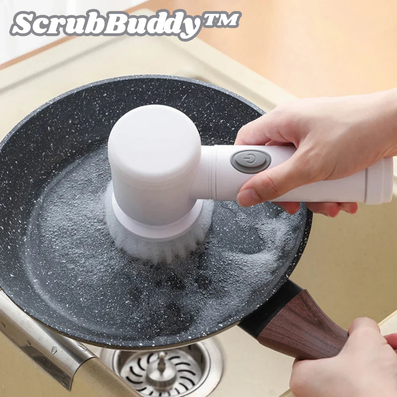 Scrubbuddy™ – Multifunktionale Elektro-Reinigungsbürste | 50% Rabatt