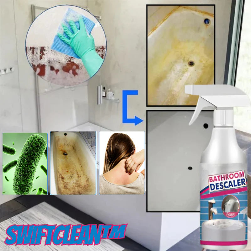 SwiftClean™ – Leistungsstarkes Reinigungsspray für das Badezimmer | 1 + 1 Gratis