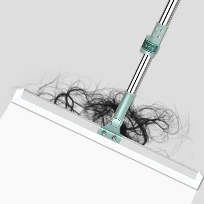 50% Rabatt | FloorClean™ - 2-in-1 Silikonbesen mit 180 ° drehbarem Kopf