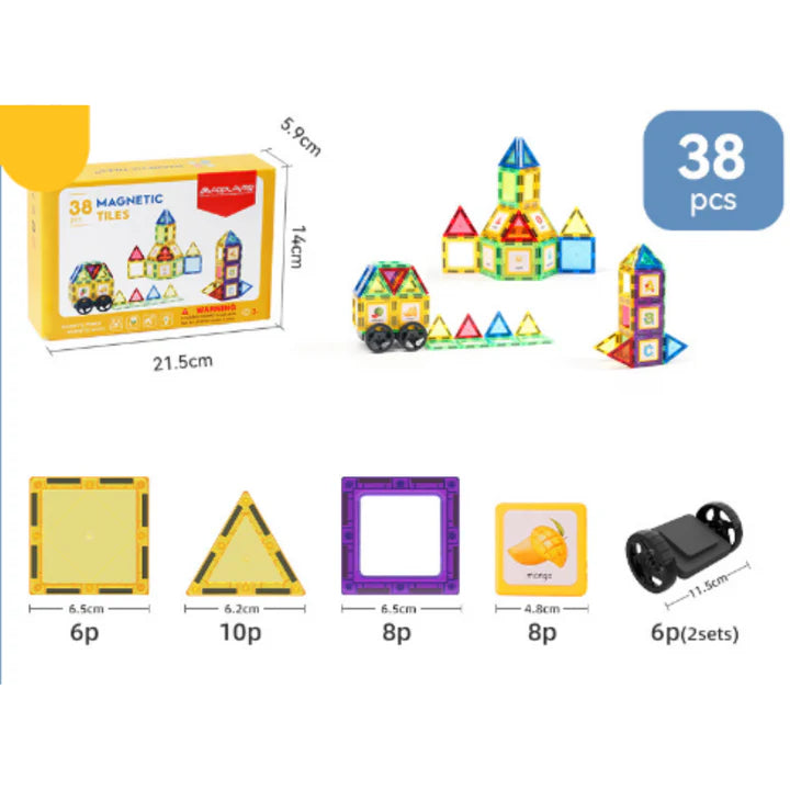 NUR HEUTE 50% RABATT | MagnetToy™ Kreativitäts-Magnetkacheln