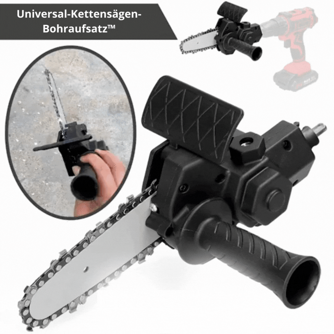 50% Rabatt | SagenPro™ - Universal-Kettensägen-Bohraufsatz