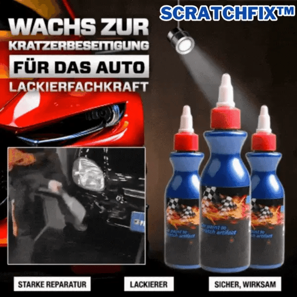 ScratchFix™ – Sofortiger Auto-Kratzer- und Wirbel-Entferner | 1 + 2 Gratis