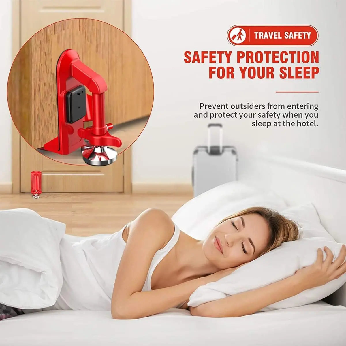 MobileLock™ – Extra Sicherheit für Hotelzimmer & Ferienwohnungen [50 % Rabatt]