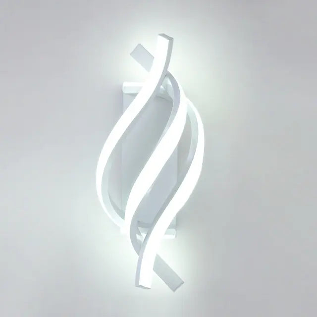 Moderne LED Wandlampe LumaLight für Schlafzimmer, Flur & Bad