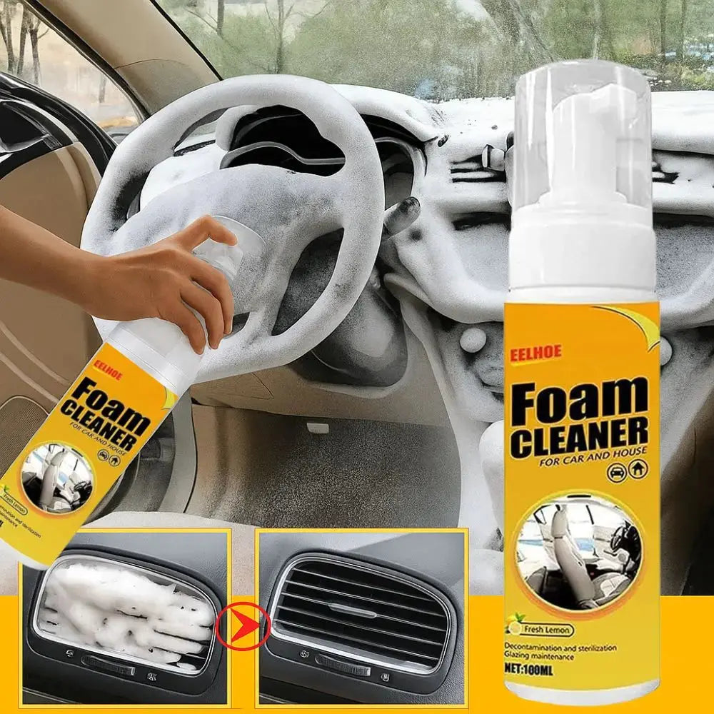 FoamClean™ – Haushalt, Auto & Leder gründlich sauber ohne harte Chemie [1 + 1 Gratis]