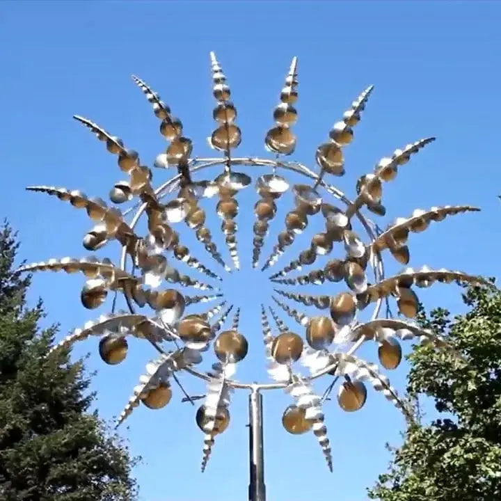 BreezyMetal™ – Windspinner für faszinierende Gartendeko und beruhigende Entspannungseffekte [50 % Rabatt]