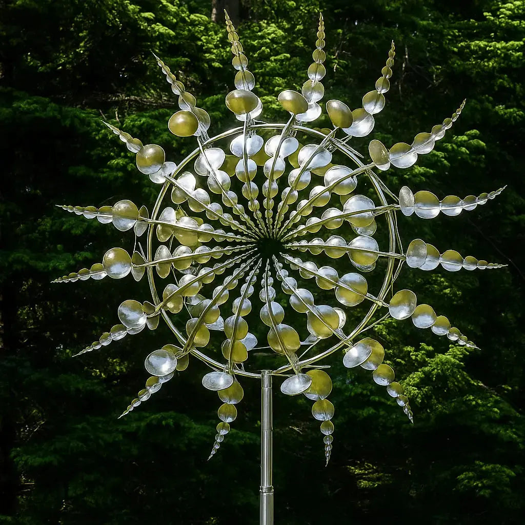 BreezyMetal™ – Windspinner für faszinierende Gartendeko und beruhigende Entspannungseffekte [50 % Rabatt]