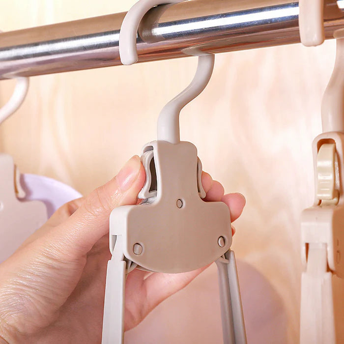 FoldHanger™ – Platzsparender Faltbarer Kleiderbügel | 1 + 2 Gratis