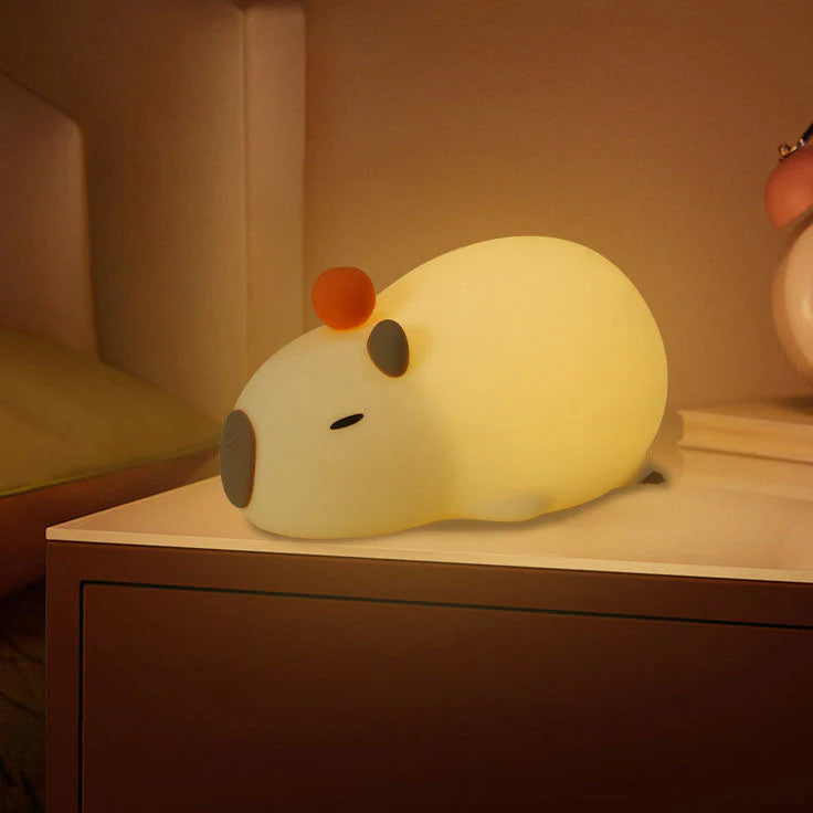 GlowLamp™ – Niedliches Capybara-Nachtlicht mit Zeitschaltuhr | 50% Rabatt
