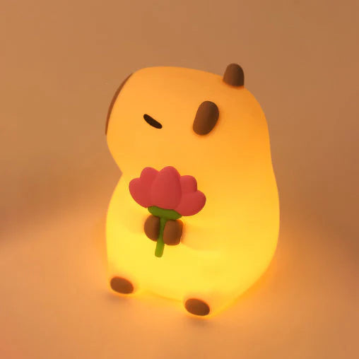 GlowLamp™ – Niedliches Capybara-Nachtlicht mit Zeitschaltuhr | 50% Rabatt