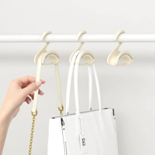 PurseLift™ – Multifunktionaler Handtaschenbügel für die Garderobe | 2 + 2 Gratis