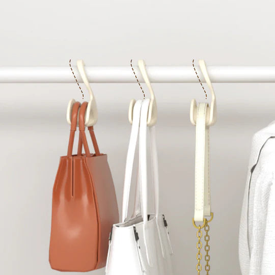 PurseLift™ – Multifunktionaler Handtaschenbügel für die Garderobe | 2 + 2 Gratis