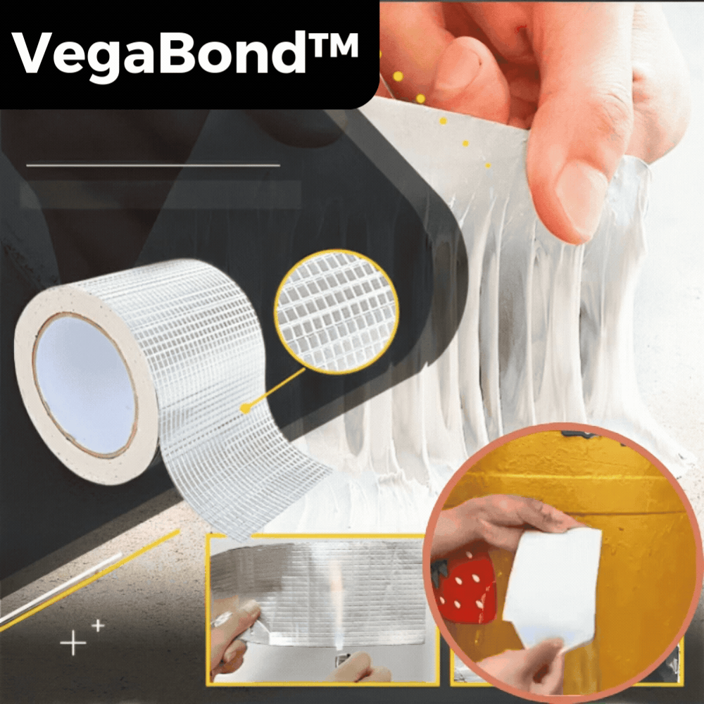 VegaBond™ – Superstarkes, wasserdichtes Klebeband für jede Reparatur [50 % Rabatt]