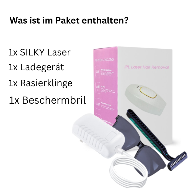 SilkGlow™ – Schmerzfreier Laser-Enthaarer für samtweiche Haut [50 % Rabatt]