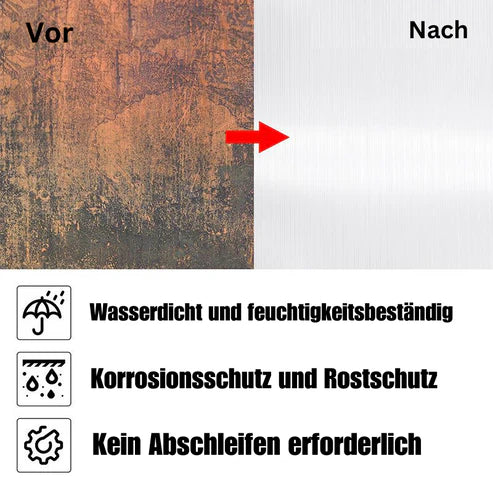 RostStop™ – Multifunktionaler Rostentferner und Konversionsformel | 50% Rabatt