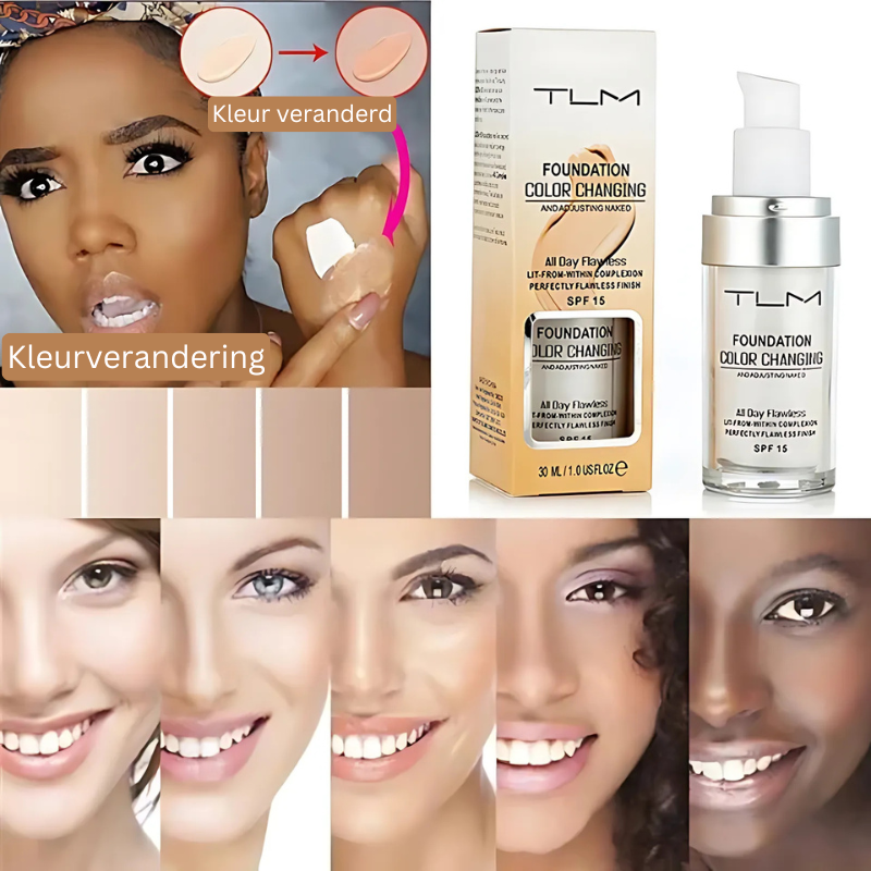 ToneMatch Foundation – Selbstanpassende Make-up Foundation für Jeden Hautton & Reife Haut