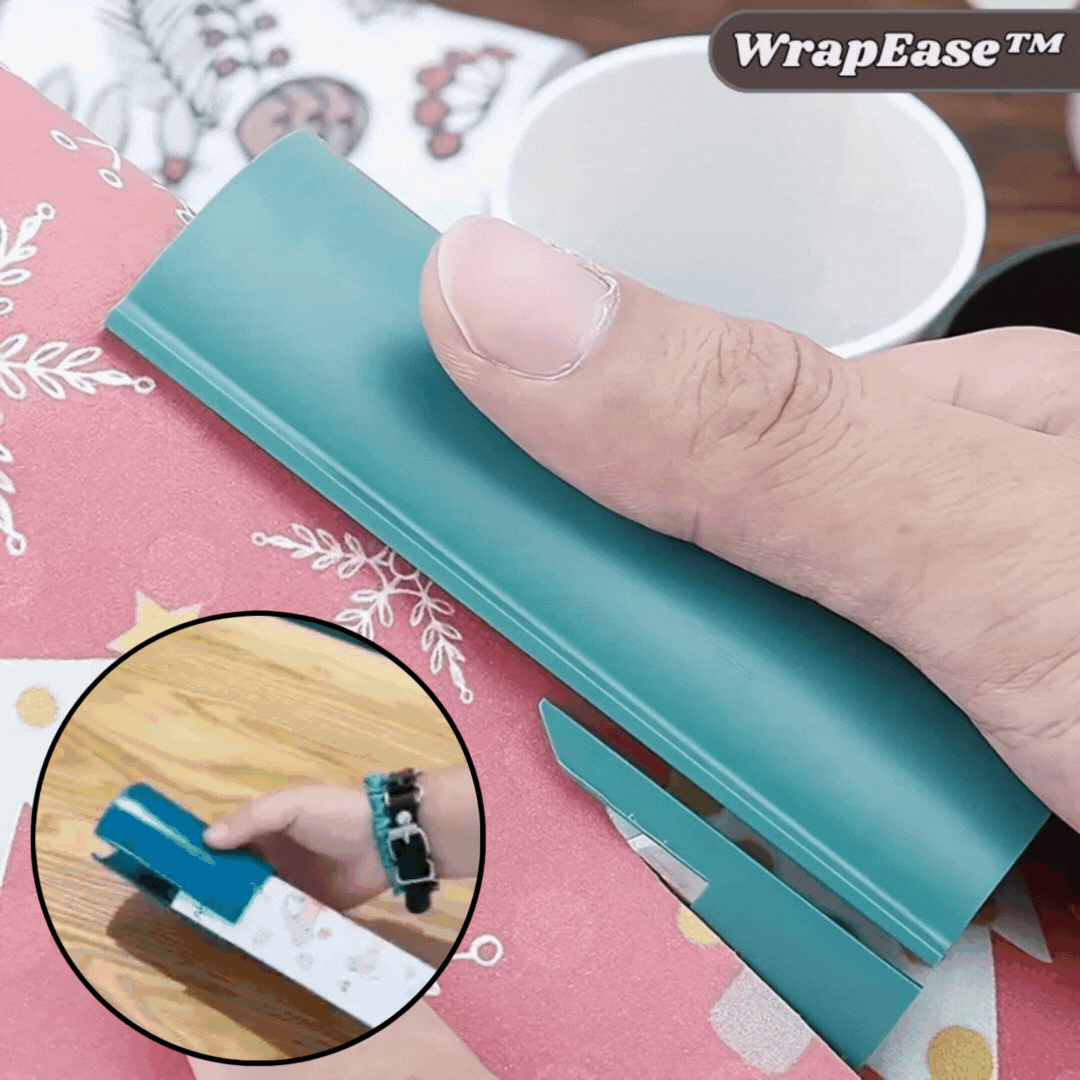 WrapEase™ – Geschenkpapier-Schneider für mühelos präzises Zuschneiden [50% Rabatt]