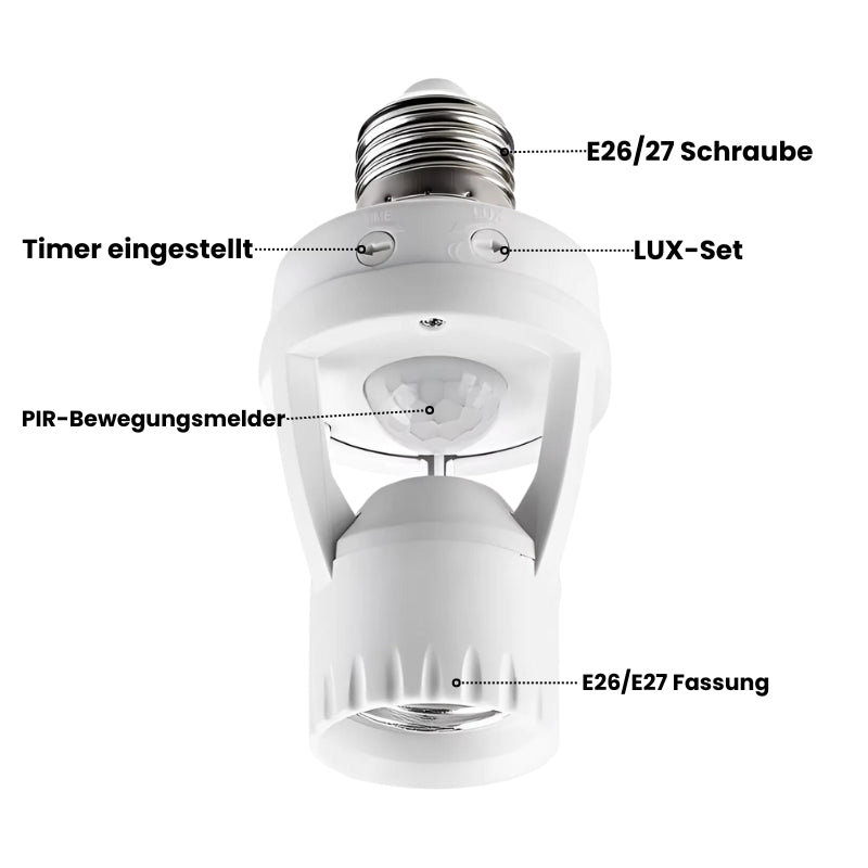 SmartBulb™ – Intelligente Beleuchtung mit automatischer Helligkeitsanpassung [1+1 Gratis]