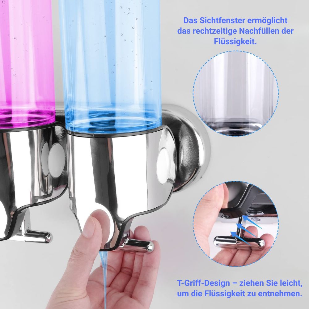 EasyDispense™ – Für ein aufgeräumtes, sauberes & ordentliches Badezimmer [1 + 2 Gratis]