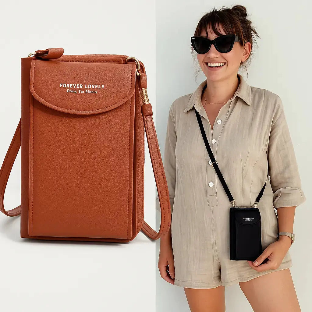 Bella™ - Praktische Clutch-Geldbörse mit Schulterriemen [50% Rabatt]