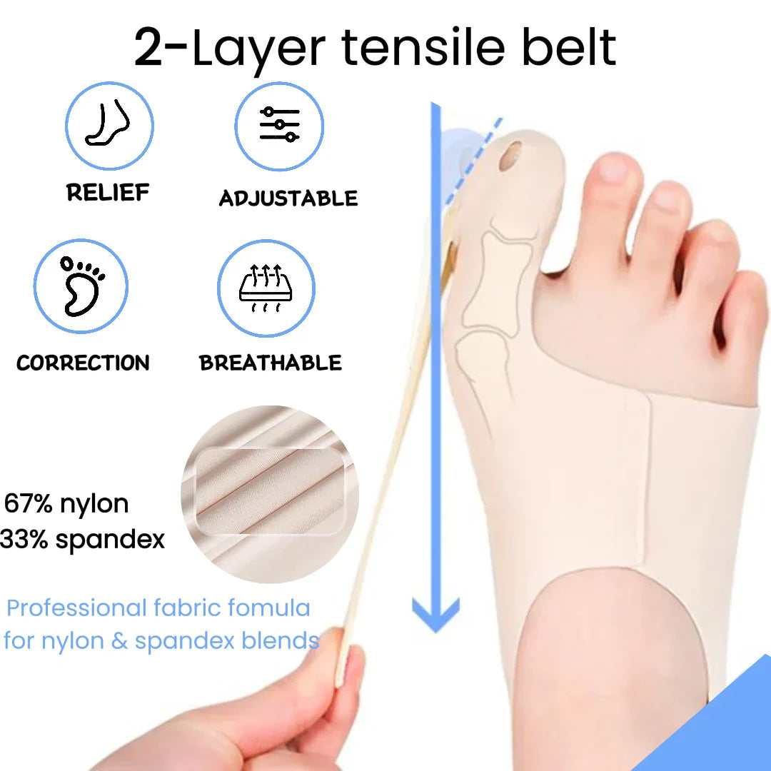 HalluxValgus™ - Ihre komfortable Lösung für schmerzfreie Füße! [1 + 1 Gratis]