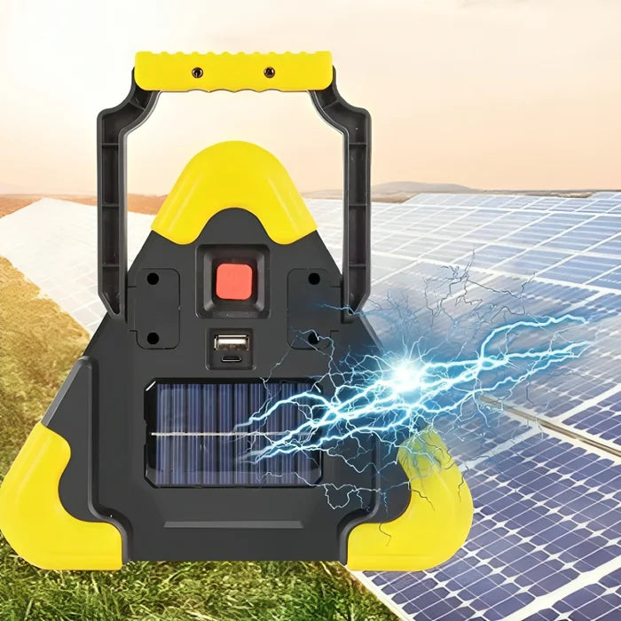 RoadSafe™ Dreieckige Solar-Notfallbake | 50% Rabatt