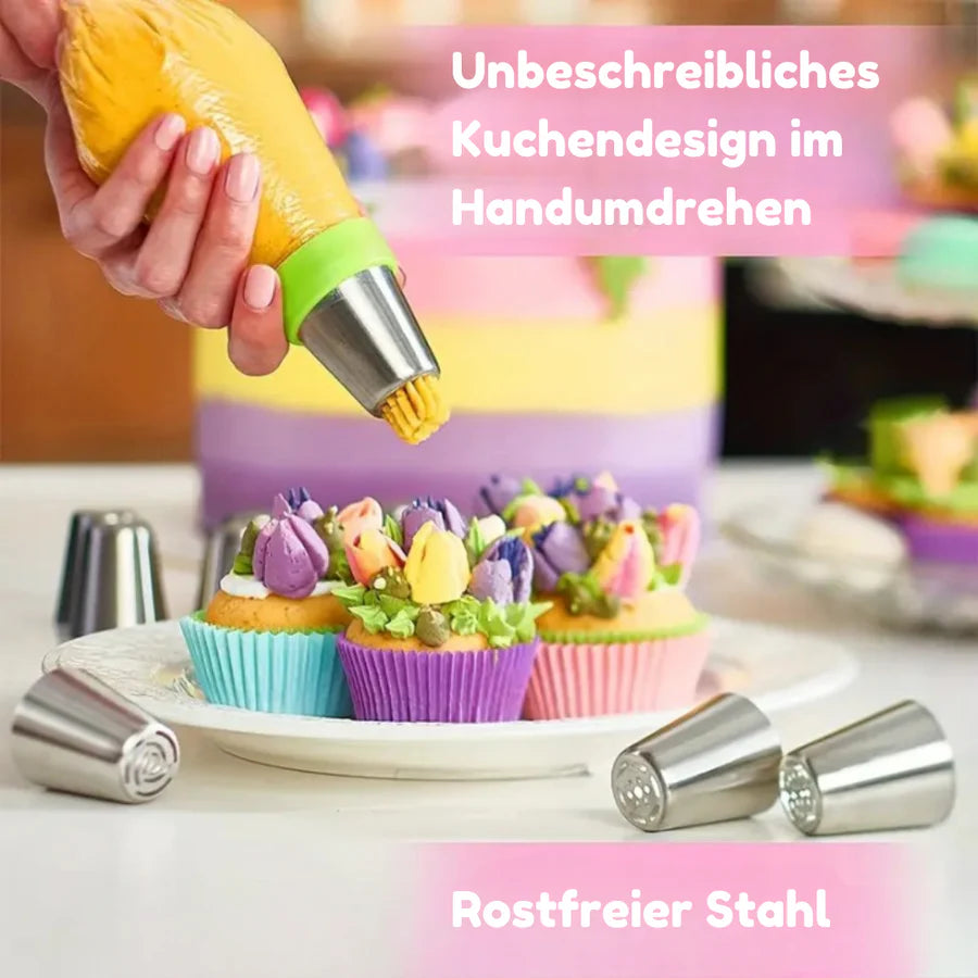 50% Rabatt | CakeCraft™ – Tortendekoration Paspelspitzen [Satz Mit 7 Stück]