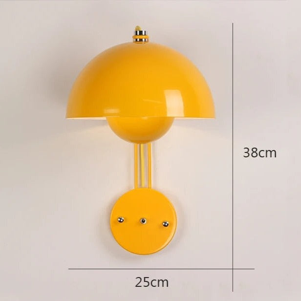 LunaGlow LED Pilz Wandlampe – Modernes Nachtlicht für Zuhause