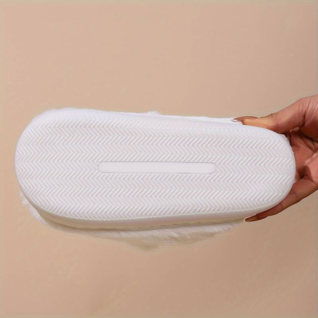 Warme Damen Hausschuhe mit Katzenmotiv – weiche & gemütliche Pantoffeln