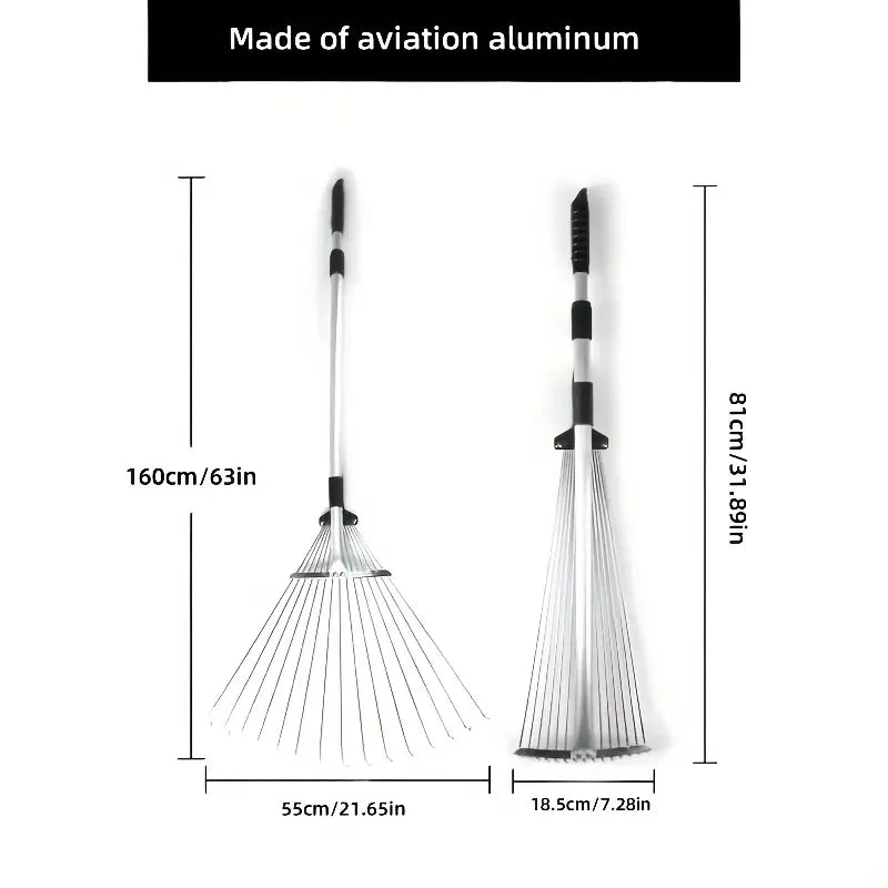 RetractPro™ – Der vielseitige Gartenrechen für müheloses, effizientes Arbeiten [50 % Rabatt]