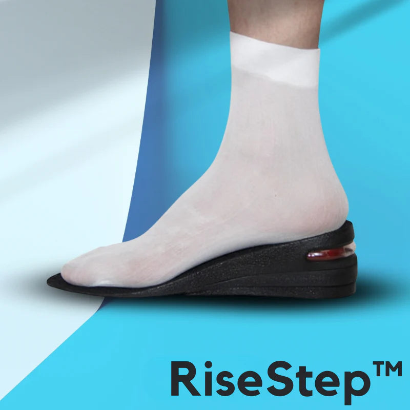 RiseStep™ Höhenvergrößernde Einlegesohlen | 50% Rabatt