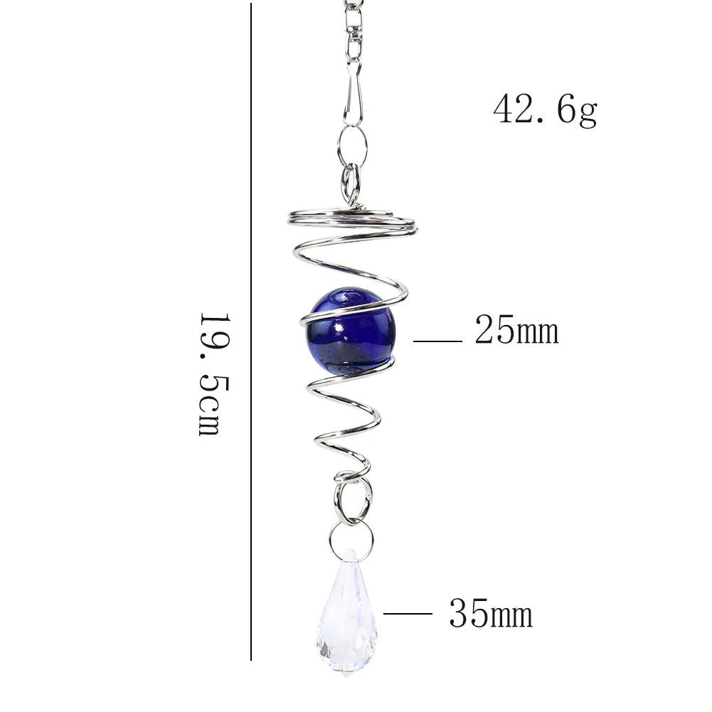 CrystalTwister™ Crystral Spiral Wind Chime | 50% Rabatt