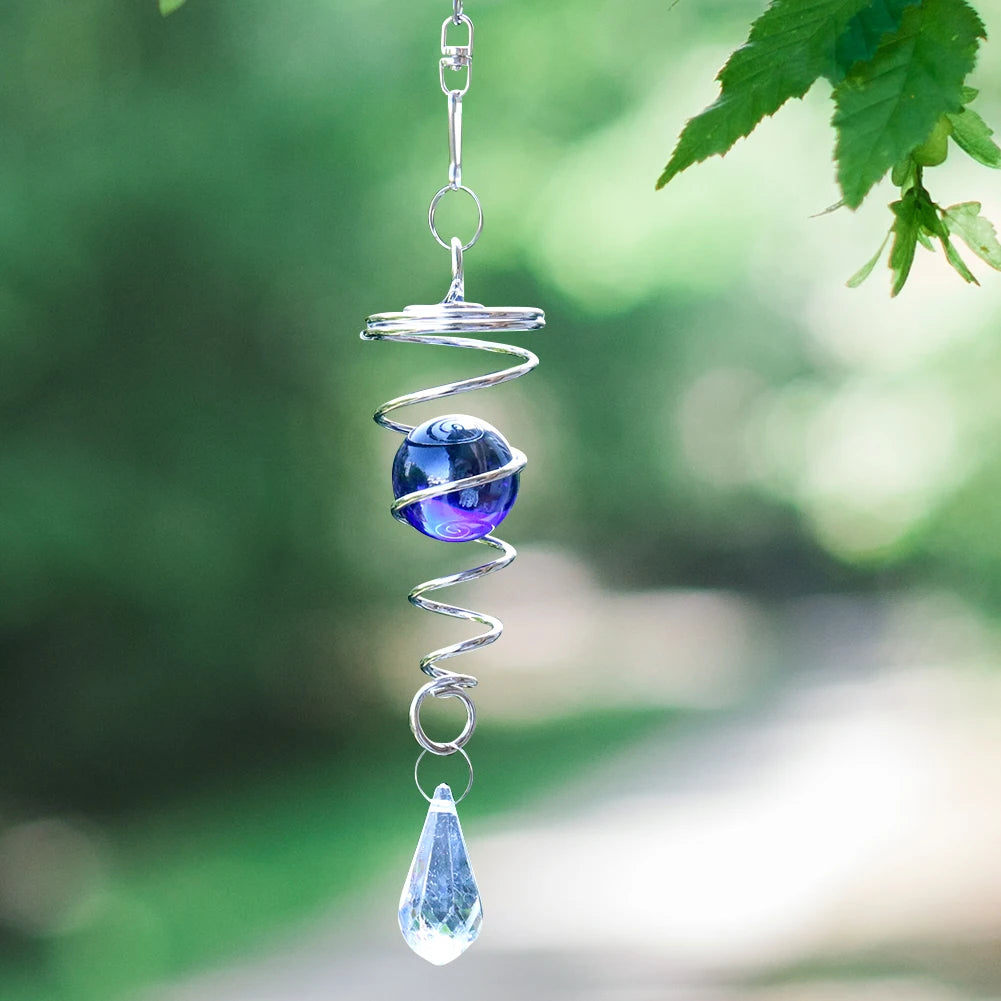 CrystalTwister™ Crystral Spiral Wind Chime | 50% Rabatt