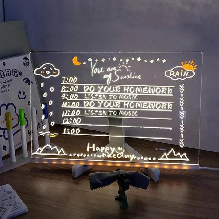 50% Rabatt | GlowSketch™ LED-Schild für pädagogischen Spaß