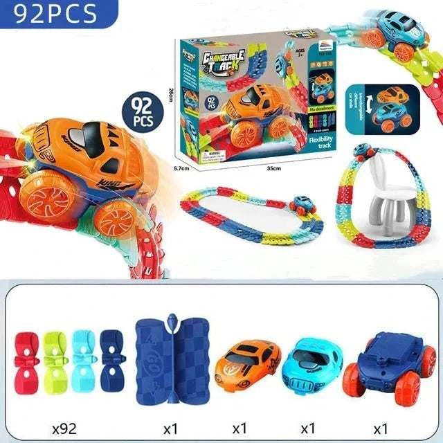 CarTrack™ - Autobahn mit spielerischem Design für Kinder [50% Rabatt]