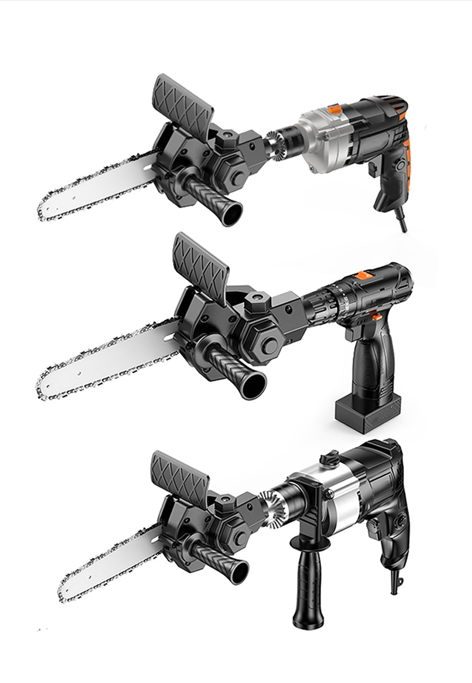 50% Rabatt | SagenPro™ - Universal-Kettensägen-Bohraufsatz