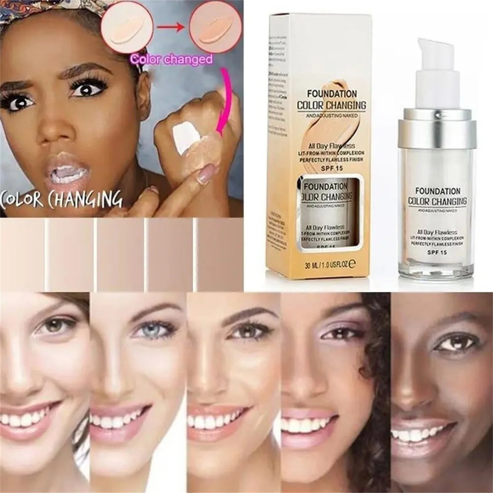 1 + 1 Gratis | GlowUp™ Foundation für ein strahlendes und natürliches Aussehen!