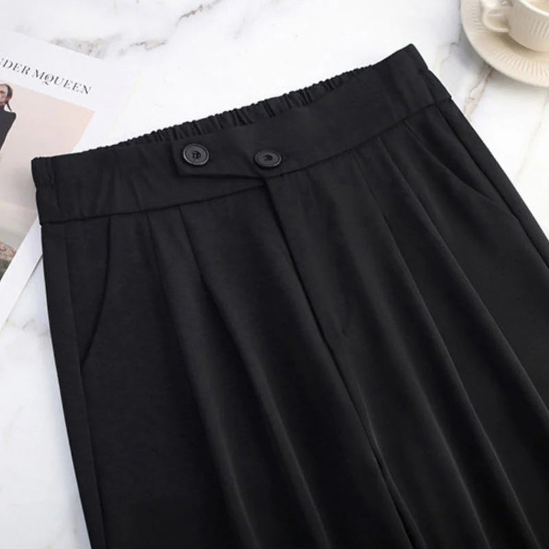 Lisanne™ – Hose mit Hoher Taille und Weitem Bein | 50% Rabatt