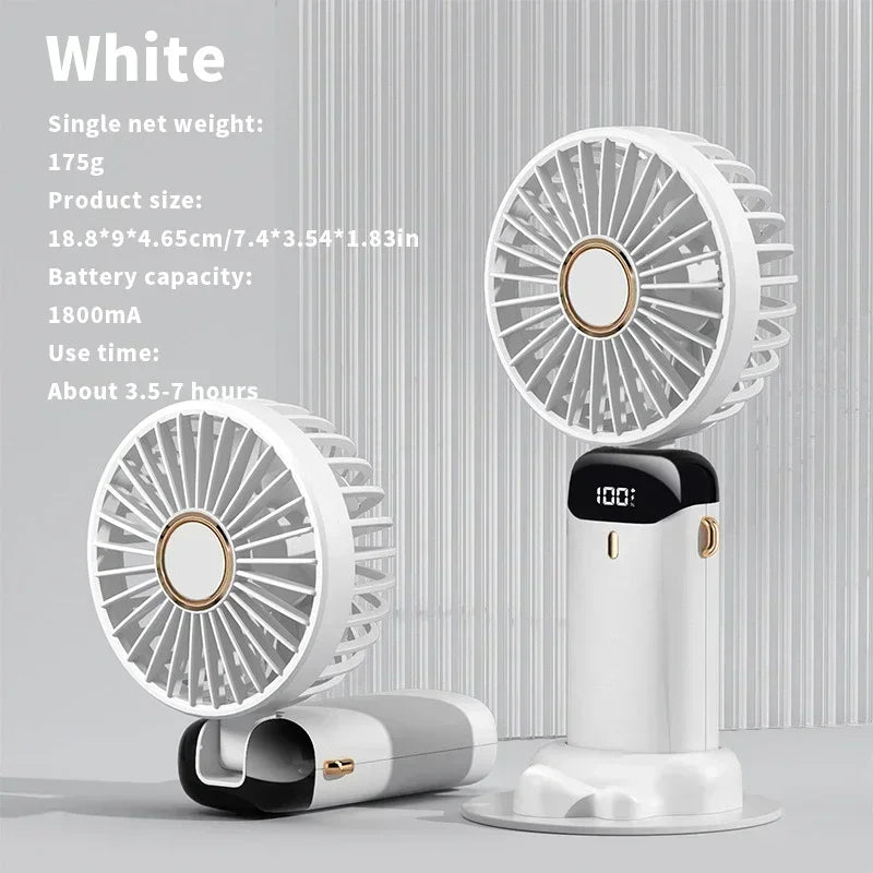 MiniFan™ - Leistungsstarker Mini-Ventilator mit intelligenter LED-Anzeige [50% Rabatt]