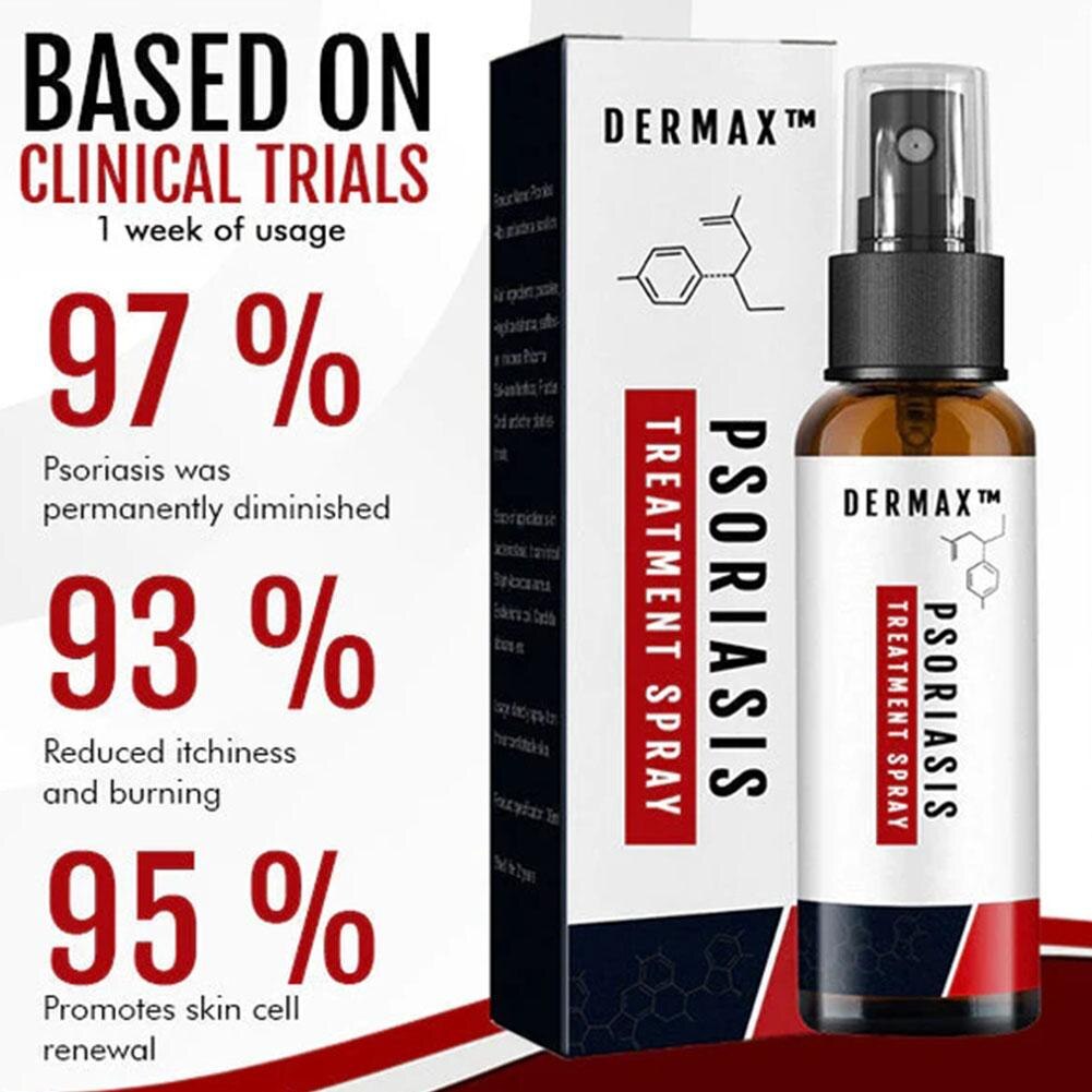 Dermax™ – Effektives Schuppenflechte-Spray für schnelle Hautlinderung [1 + 1 Gratis]