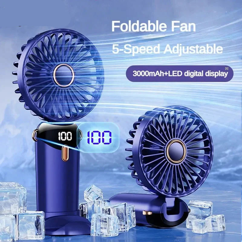 MiniFan™ - Leistungsstarker Mini-Ventilator mit intelligenter LED-Anzeige [50% Rabatt]