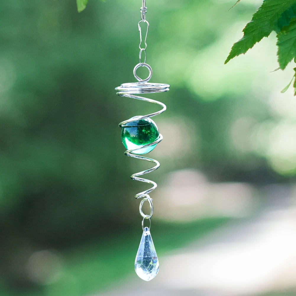 CrystalTwister™ Crystral Spiral Wind Chime | 50% Rabatt