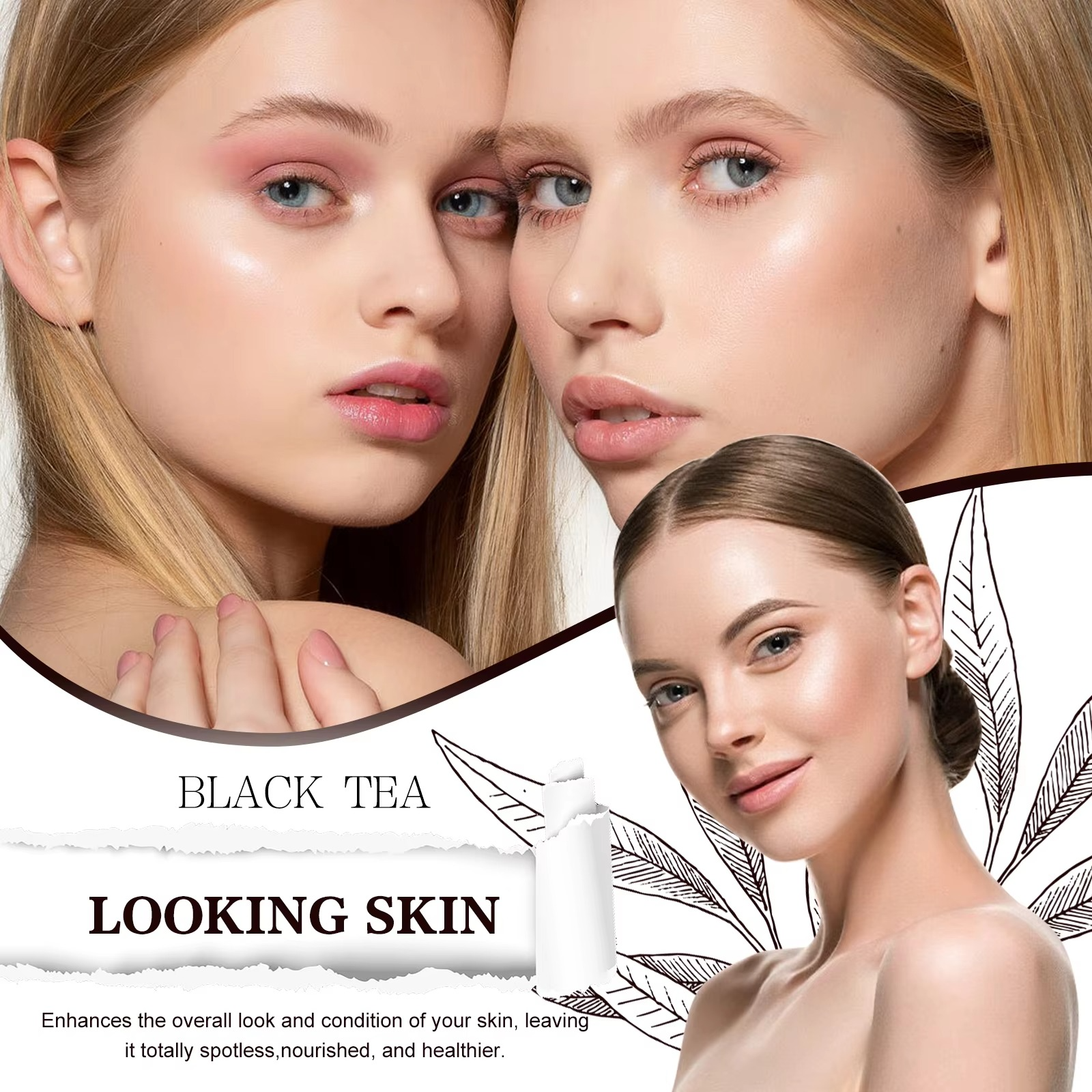 TeaElixir™ – Schwarzer Tee Gesichtsmaske für strahlende, straffe & porentief gereinigte Haut [1 + 1 Gratis]