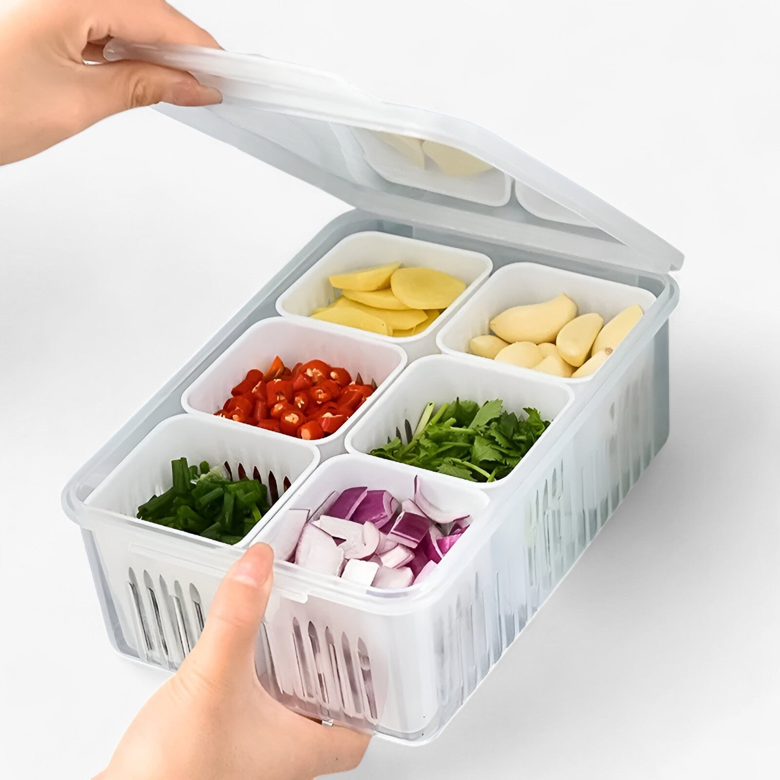 FridgeFlow™ – Transparenter Kühlschrank-Organizer für perfekte Ordnung & Frische [50 % Rabatt]