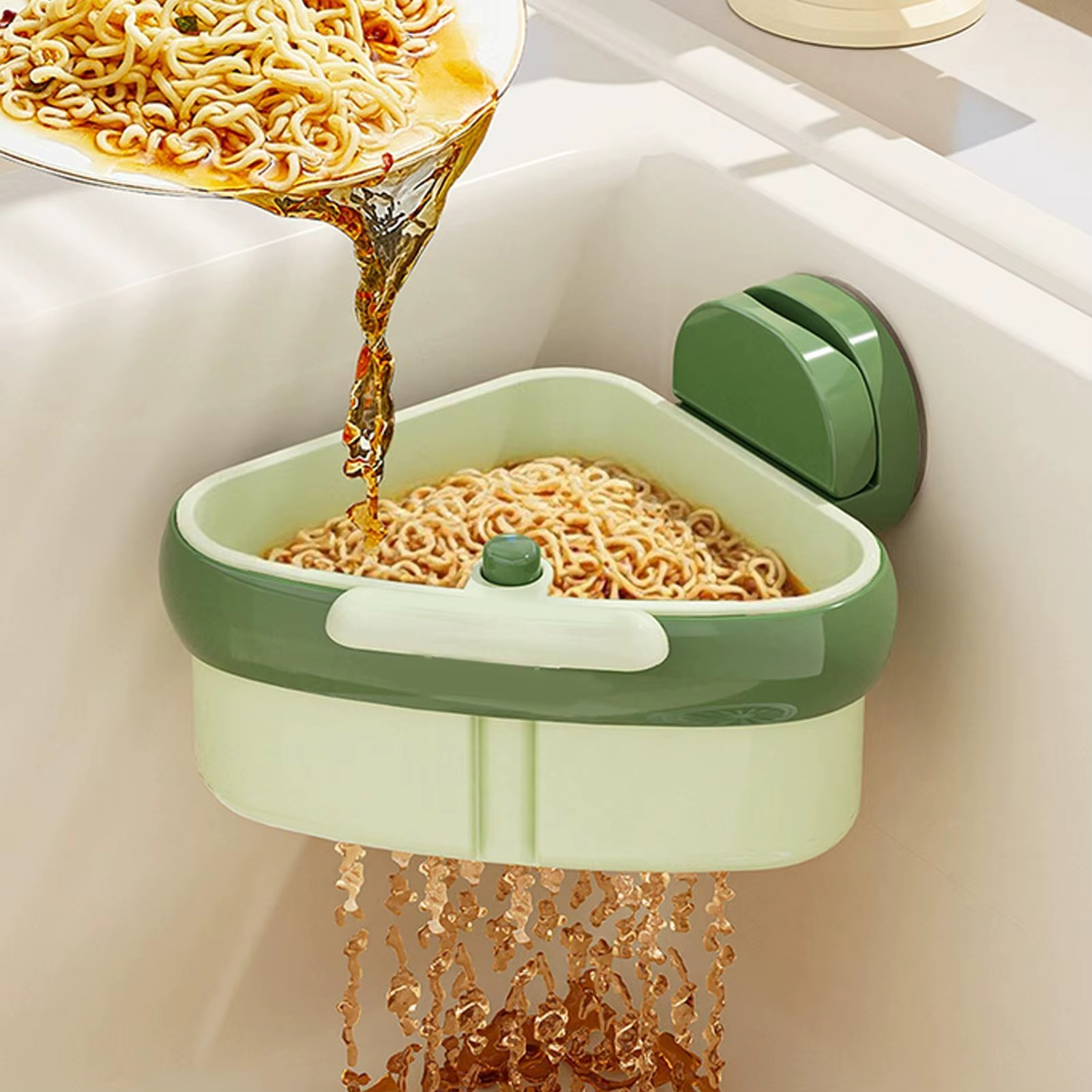 SinkMate™ – Praktischer Eck-Siebkorb für deine Spüle [50 % Rabatt]