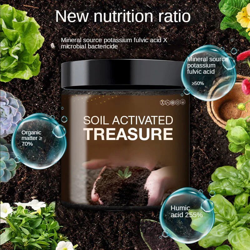 GardenBoost™ -  Fruchtbarer Boden, blühender Garten [1 + 1 Gratis]