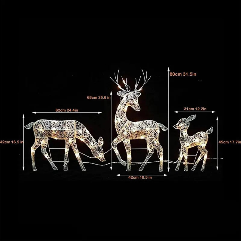 50% Rabatt | ChristLight™ Elch-Hirsch Weihnachtsdekoration