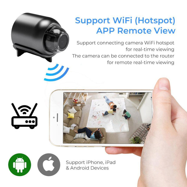 50% Rabatt | NanoVision™ - 360 HD 4K Mini-Spionagekamera