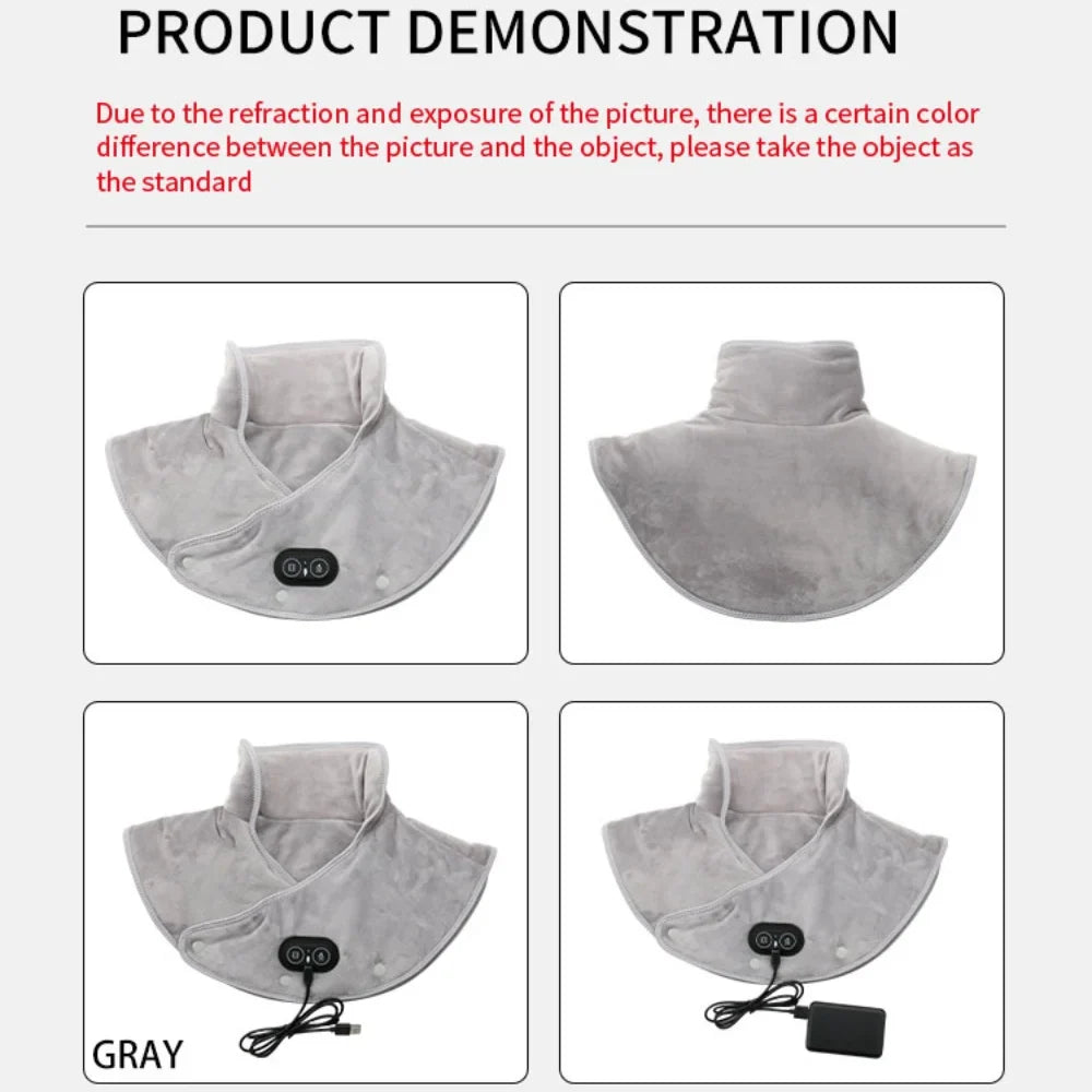 Nacken- & Schultermassager mit Wärmefunktion & Vibrationsmassage